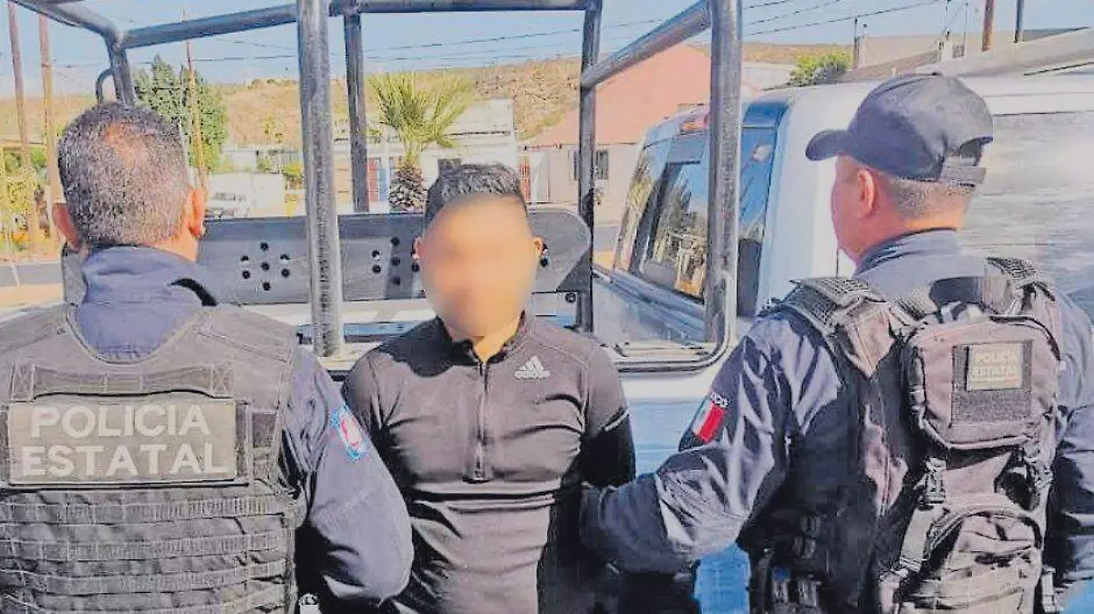 detenido auto robado